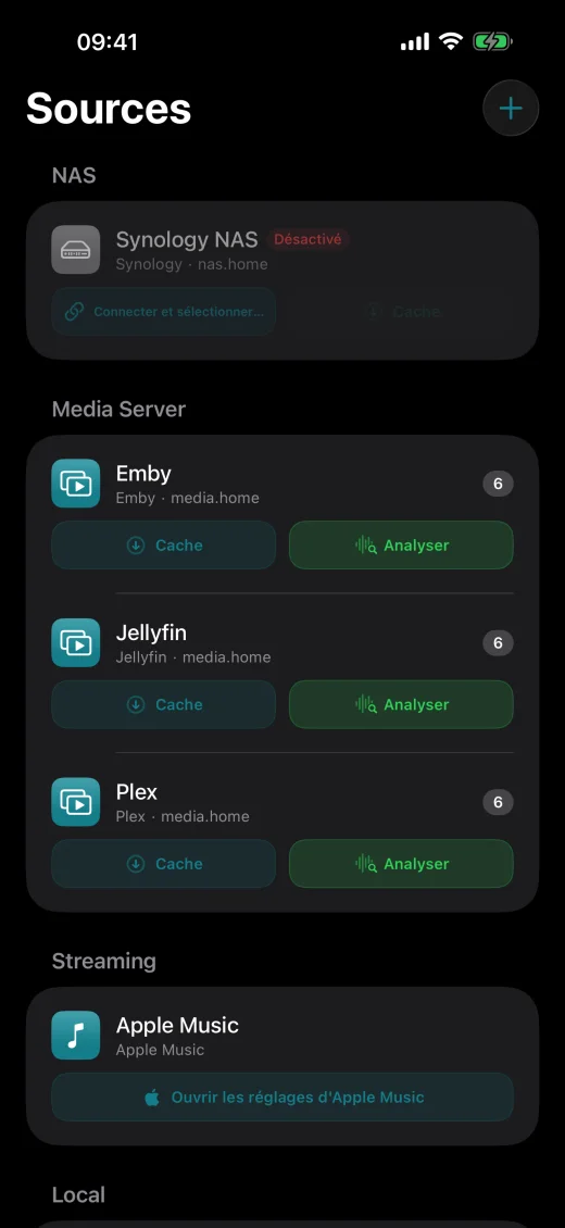 Connectez toutes vos bibliothèques.