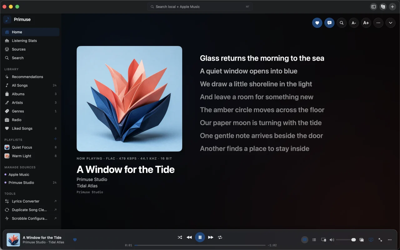 Mac · From connecting to listening, every step feels calmer.
