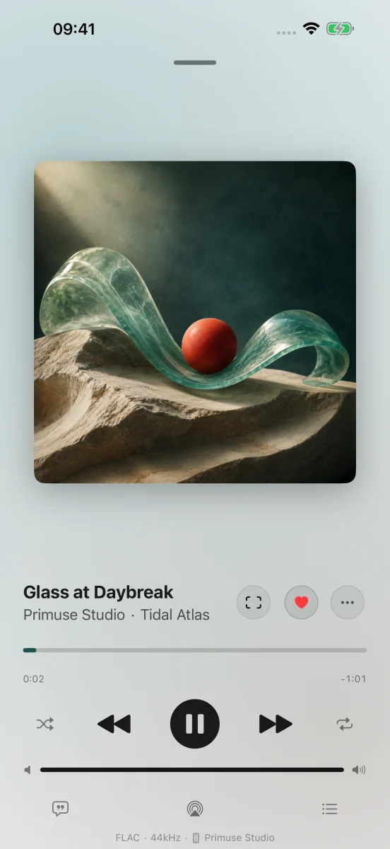 iPhone · Votre musique vous accompagne.