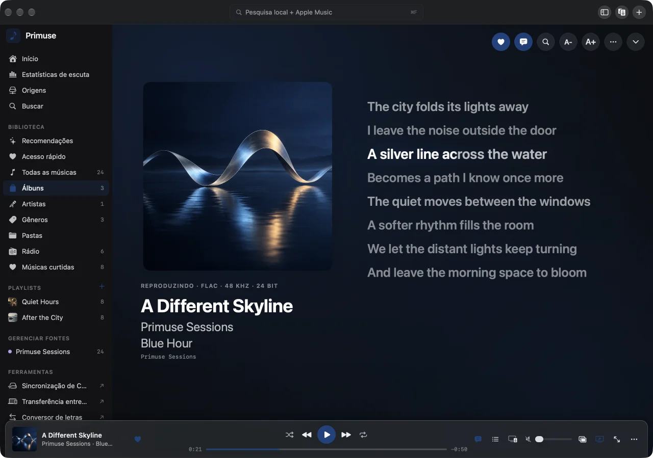 Mac · Sua música, todos os dias.